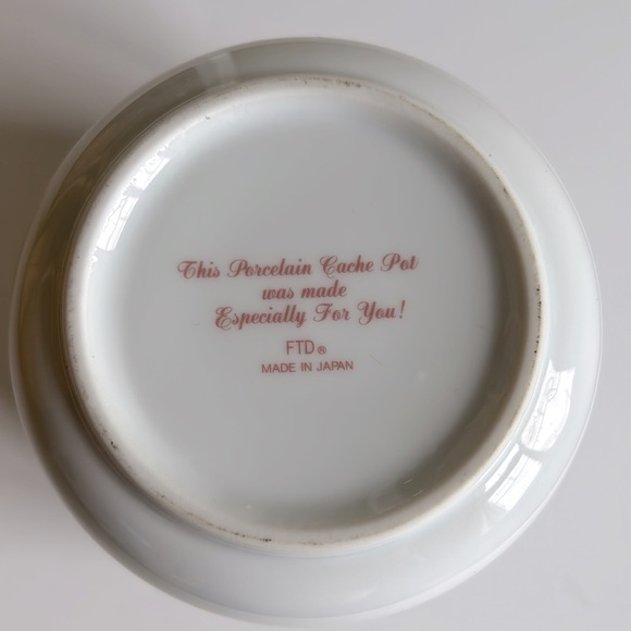 Vintage FTD Cache Pot Planter - Picture 5 of 5